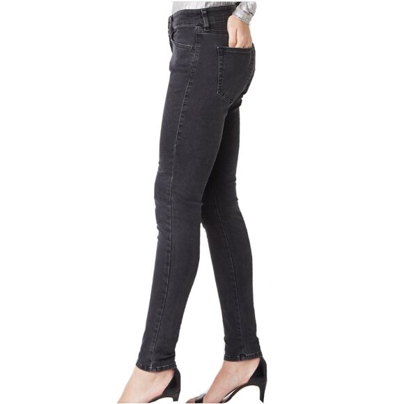 Diesel Women’s Slandy Ankle Super Slim Skinny Jeans 084TV Black Size W27 - Picture 1 of 13